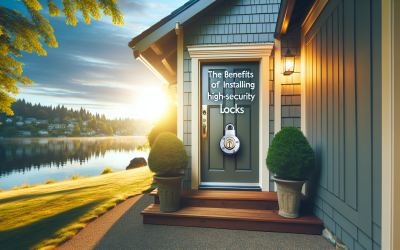 The Benefits of Installing High-Security Locks in Your Bonney Lake Home