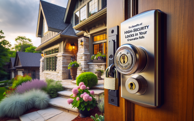 The Benefits of Installing High-Security Locks in Your Granite Falls Home