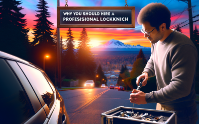 Why You Should Hire a Professional Locksmith in Puyallup for Your Car Lock Issues